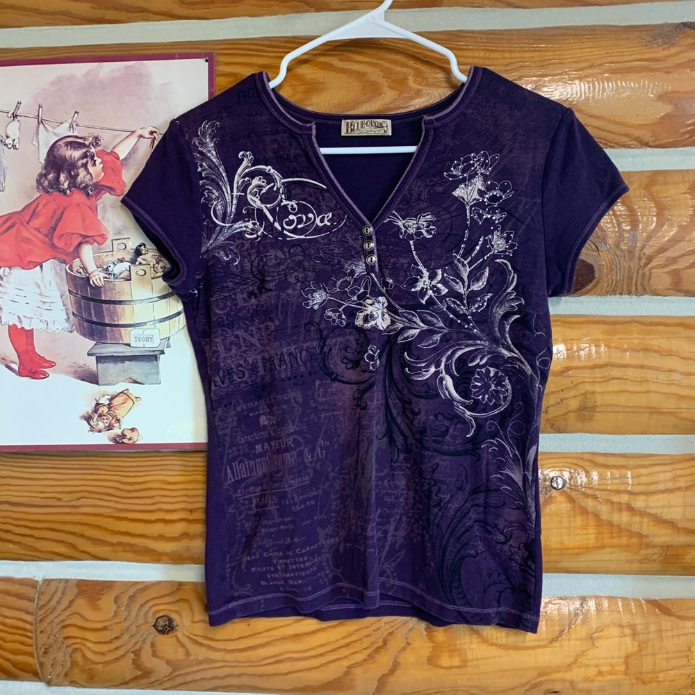 Embellished t shirt